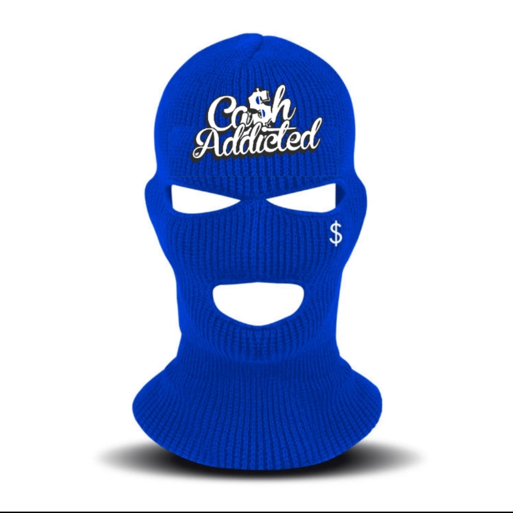 CASH ADDICTED CLOTHING BRAND FASHION SKI MASK